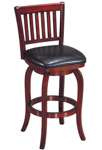 Ram Game Room Slatted Back Pub Chair (Chestnut) CLEARANCE SALE ! DISCOUNTED PRICE, Limited supplies ORDER TODAY!