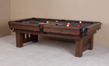 Load image into Gallery viewer, Viking Log 7&#39; Barnwood Cheyenne Pool Table