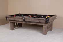 Load image into Gallery viewer, Viking Log 7&#39; Barnwood Cheyenne Pool Table