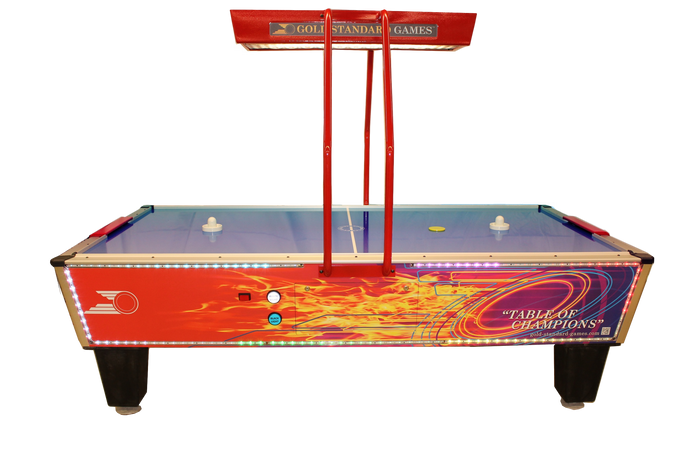 Gold Standard Games Gold Flare Home Elite 8 ft Air Hockey Table