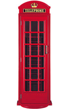 Load image into Gallery viewer, Ram Game Room Vintage Old English Telephone Booth Cue Rack