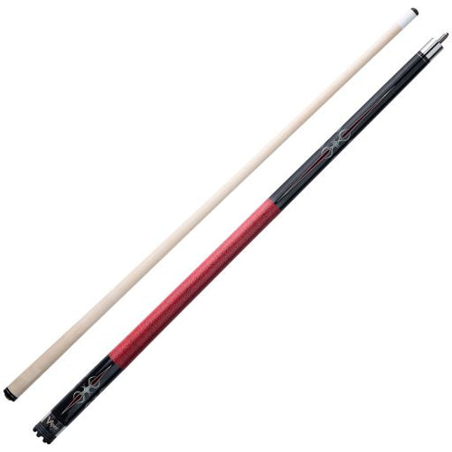 Viper Sinister Red/Black Wrap Billiard/Pool Cue Stick