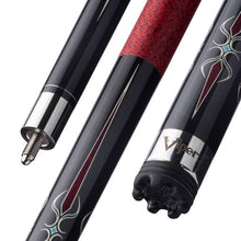Load image into Gallery viewer, Viper Sinister Red/Black Wrap Billiard/Pool Cue Stick