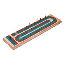 Load image into Gallery viewer, Mainstreet Classics Wooden Barony Cribbage Board