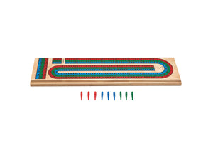 Mainstreet Classics Wooden Barony Cribbage Board